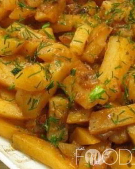 Рецепт жареной картошки в мультиварке