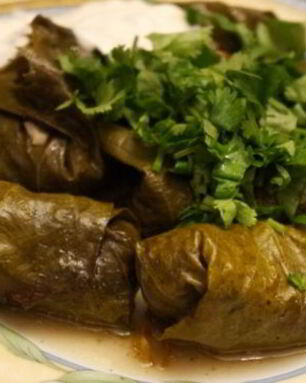 Голубцы из ревеня