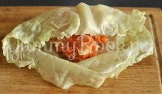 голубцы под томатно-сливочным соусом