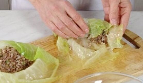 голубцы с бараниной