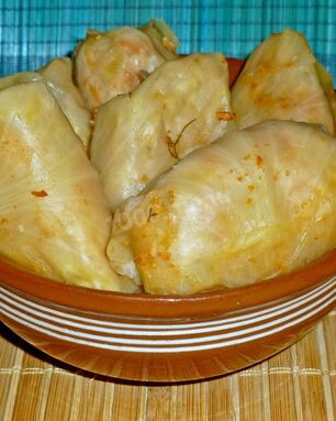 Голубцы с курицей