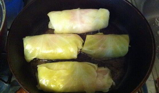 голубцы с мясом