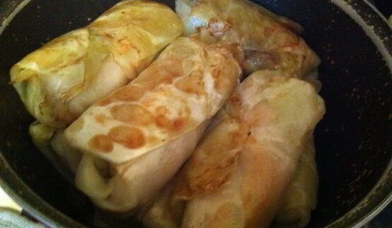 голубцы с мясом