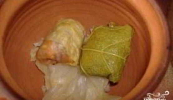 голубцы в горшочке