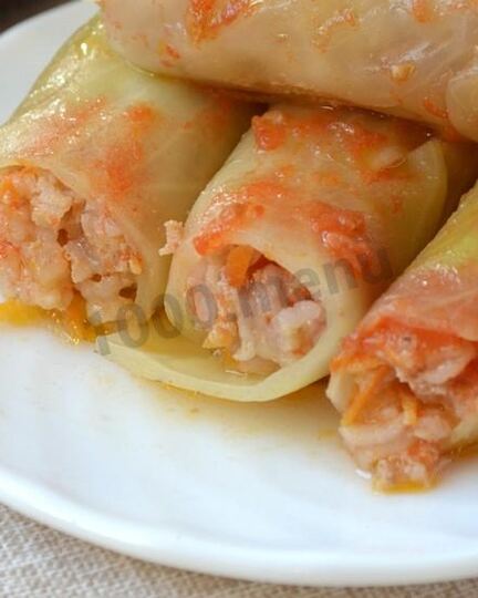 Рецепт голубцов в микроволновке