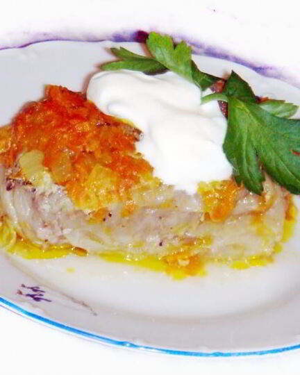 Рецепт голубцов в молочном соусе