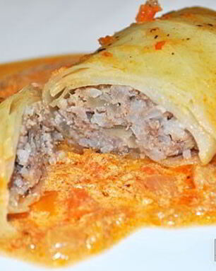 Голубцы запеченные