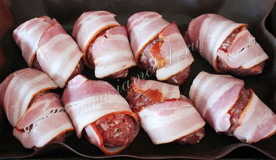 ленивые голубцы в беконе