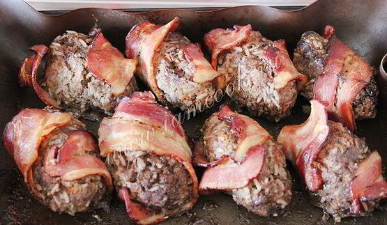 ленивые голубцы в беконе