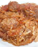 Ленивые голубцы в мультиварке