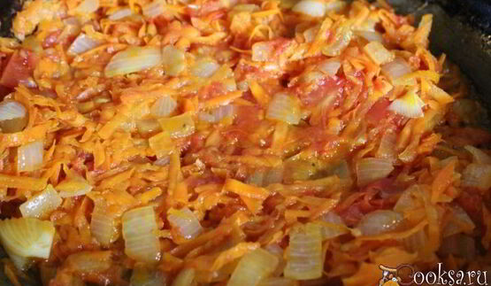 ленивые голубцы запеченные в сметане