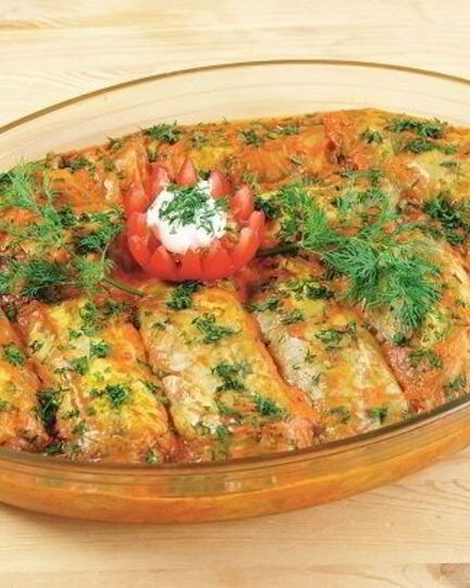 Рецепт постных голубцов с грибами