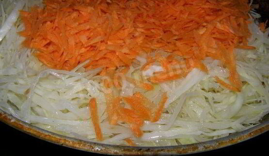 постные ленивые голубцы