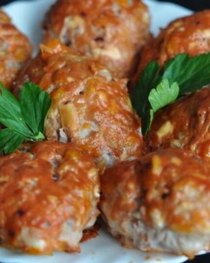 Рецепт простых ленивых голубцов с куриным фаршем