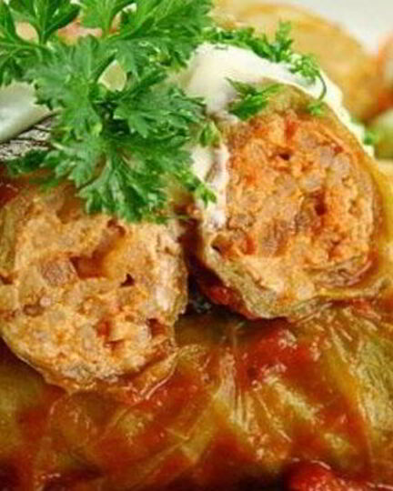 Рецепт вкусных голубцов с рисом и свининой