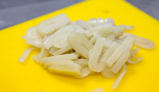 гречневая лапша с кальмарами