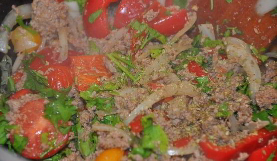 гречневая лапша с овощами