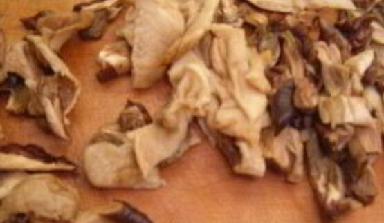 грибная лапша из сушеных грибов