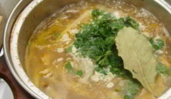 грибная лапша из сушеных грибов