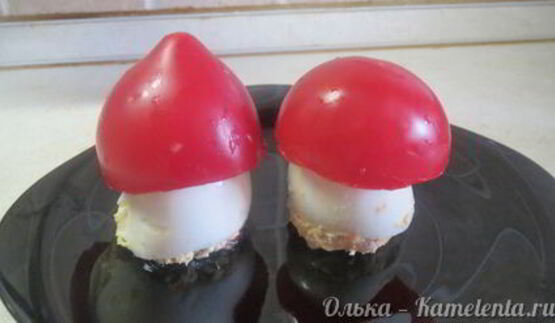 фаршированные грибочки