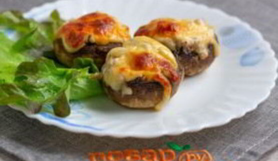 фаршированные шампиньоны шикарные