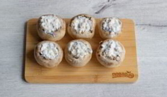 фаршированные шампиньоны шикарные