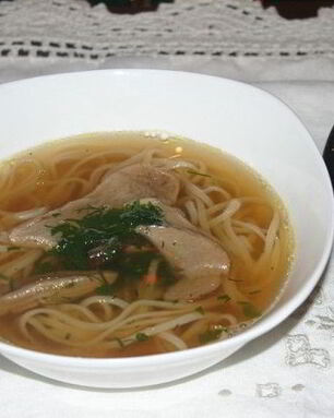 Грибная юшка по-закарпатски