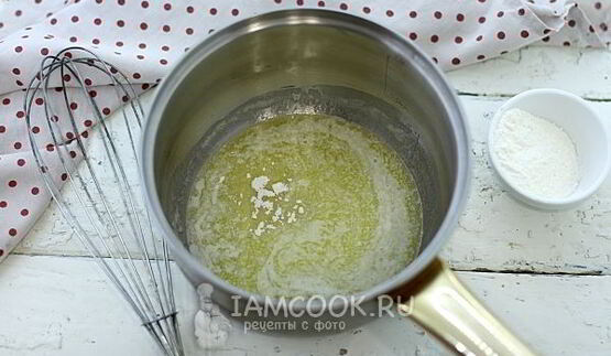 грибы запеченные с соусом бешамель