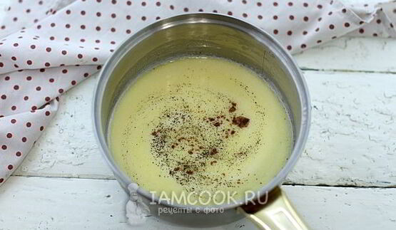 грибы запеченные с соусом бешамель