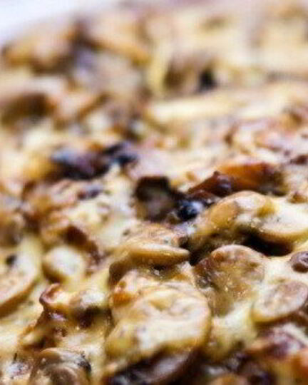 Рецепт грибов, запеченных с сыром