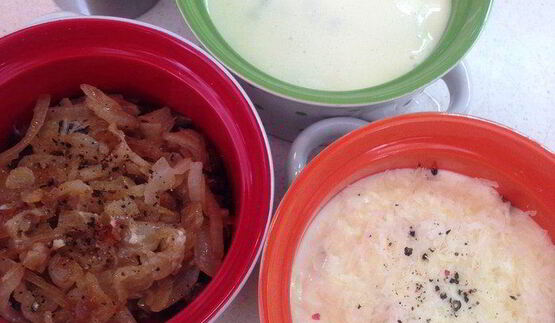 опята, запеченные в сырном соусе