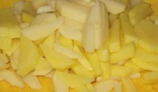 подосиновики, жареные с картошкой