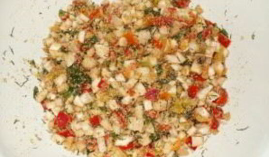 постные фаршированные грибы