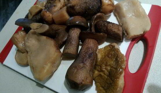 рибай, грибы, картошка — праздник