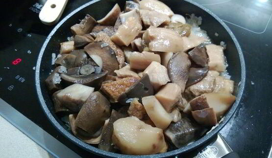 рибай, грибы, картошка — праздник