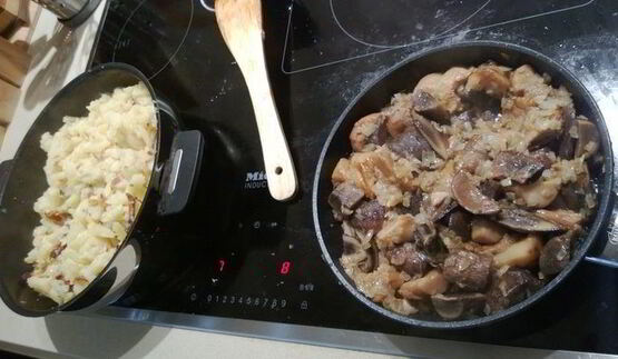 рибай, грибы, картошка — праздник