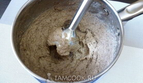 шампиньоны, фаршированные чечевицей