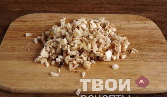 шампиньоны фаршированные ветчиной