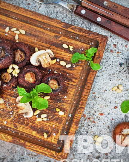 Рецепт шампиньонов гриля