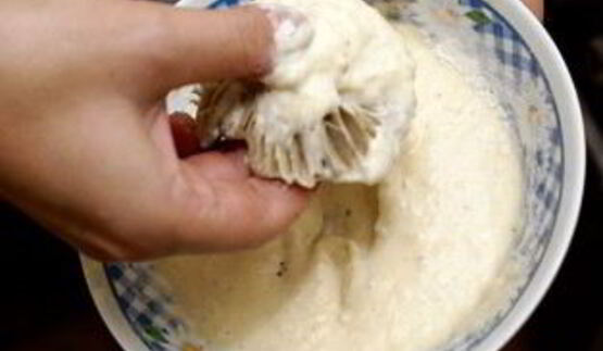 сыроежки в кляре