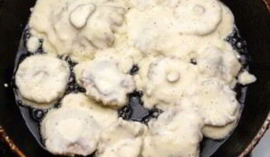 сыроежки в кляре