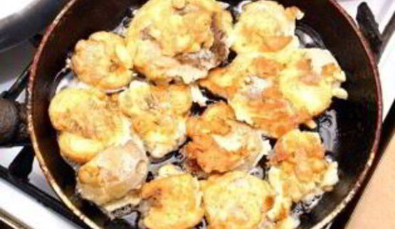 сыроежки в кляре