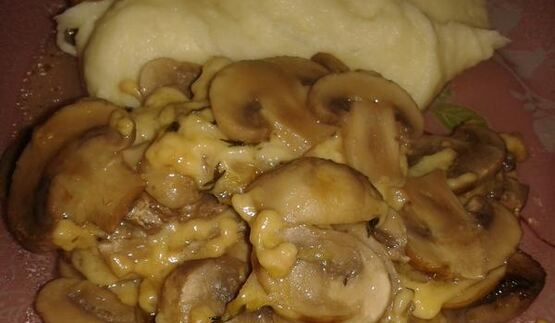 запеченные грибы в лимоне и тимьяне