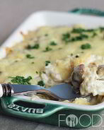 Запеченные шампиньоны с сыром