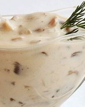 Жареные сморчки в сметане