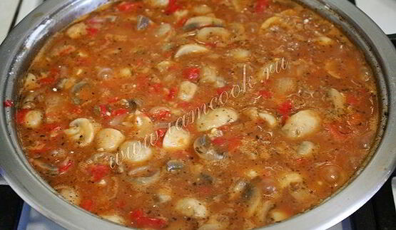 грибной гуляш