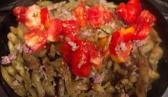 гуляш из баклажанов