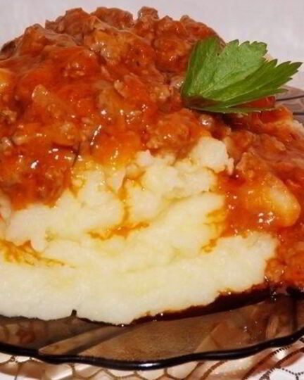 Рецепт гуляша из фарша с подливкой