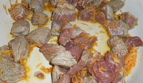 гуляш из говядины с тыквой