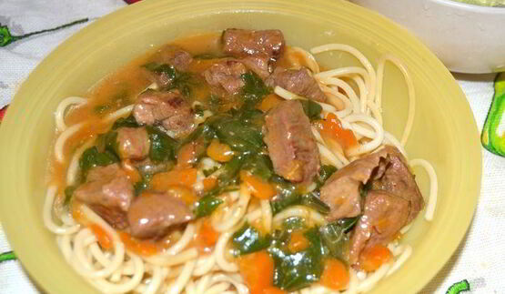 гуляш из говядины с тыквой